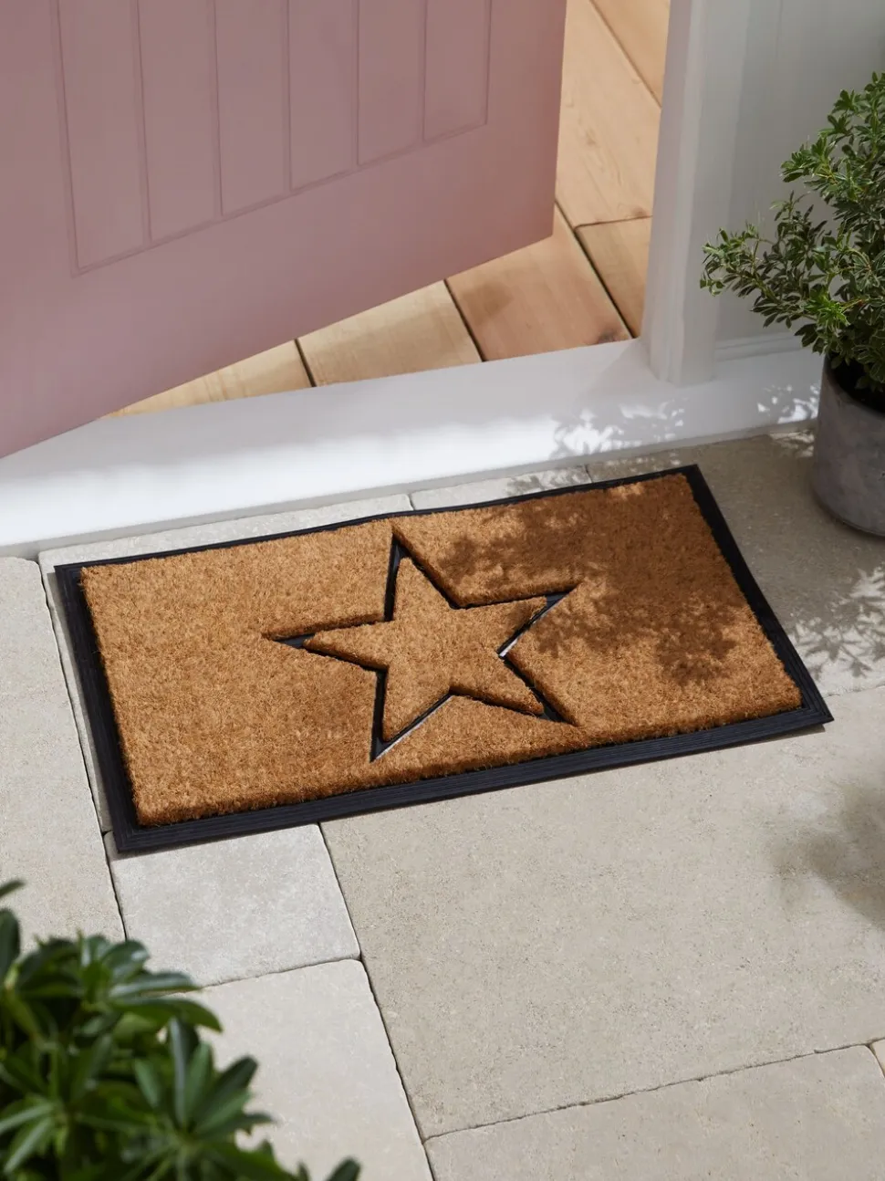 Star Motif Doormat