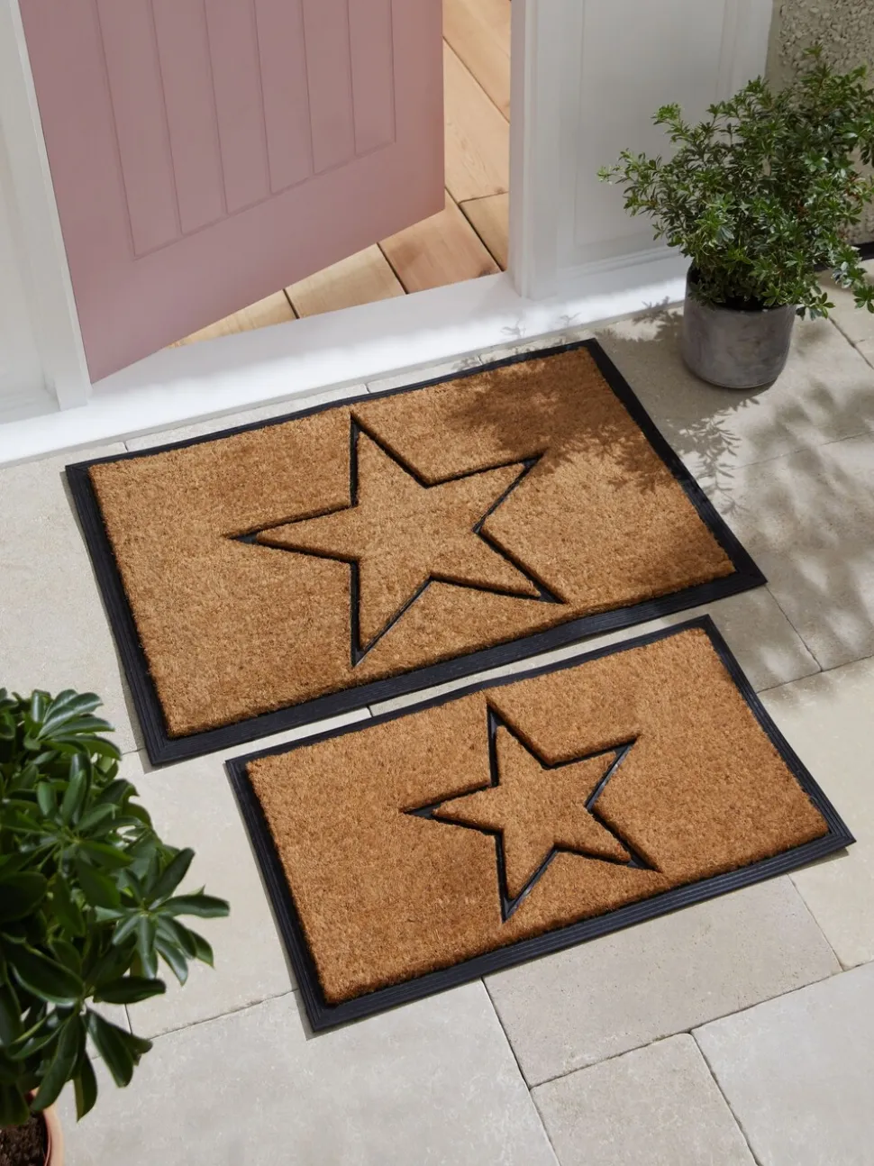 Star Motif Doormat
