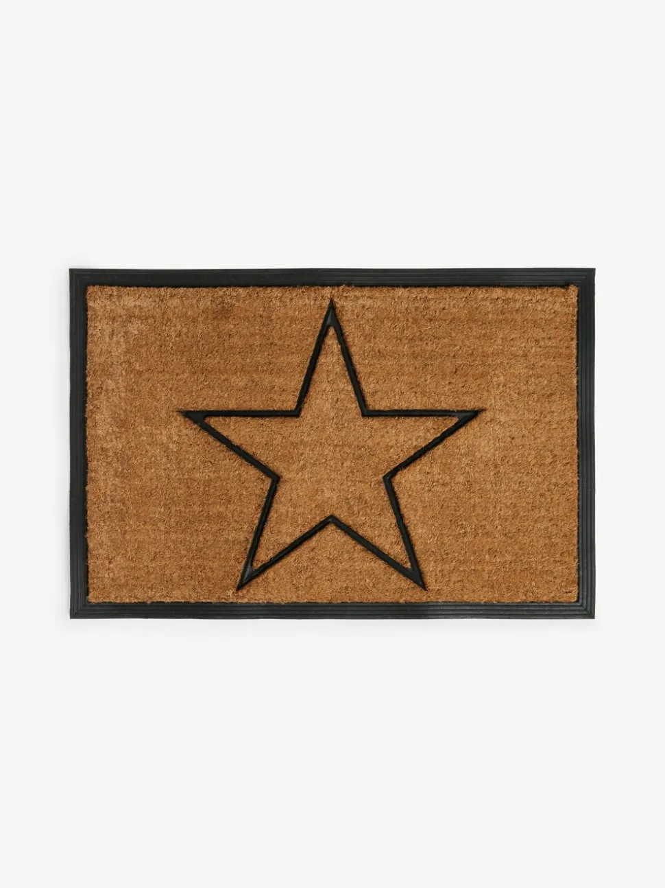 Star Motif Doormat
