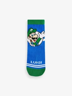 Super Mario - Verpakking van 5 paar Character sokken met hoog katoengehalte