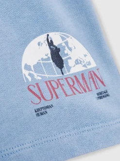 Superman | Reiss Logo-Print Shorts