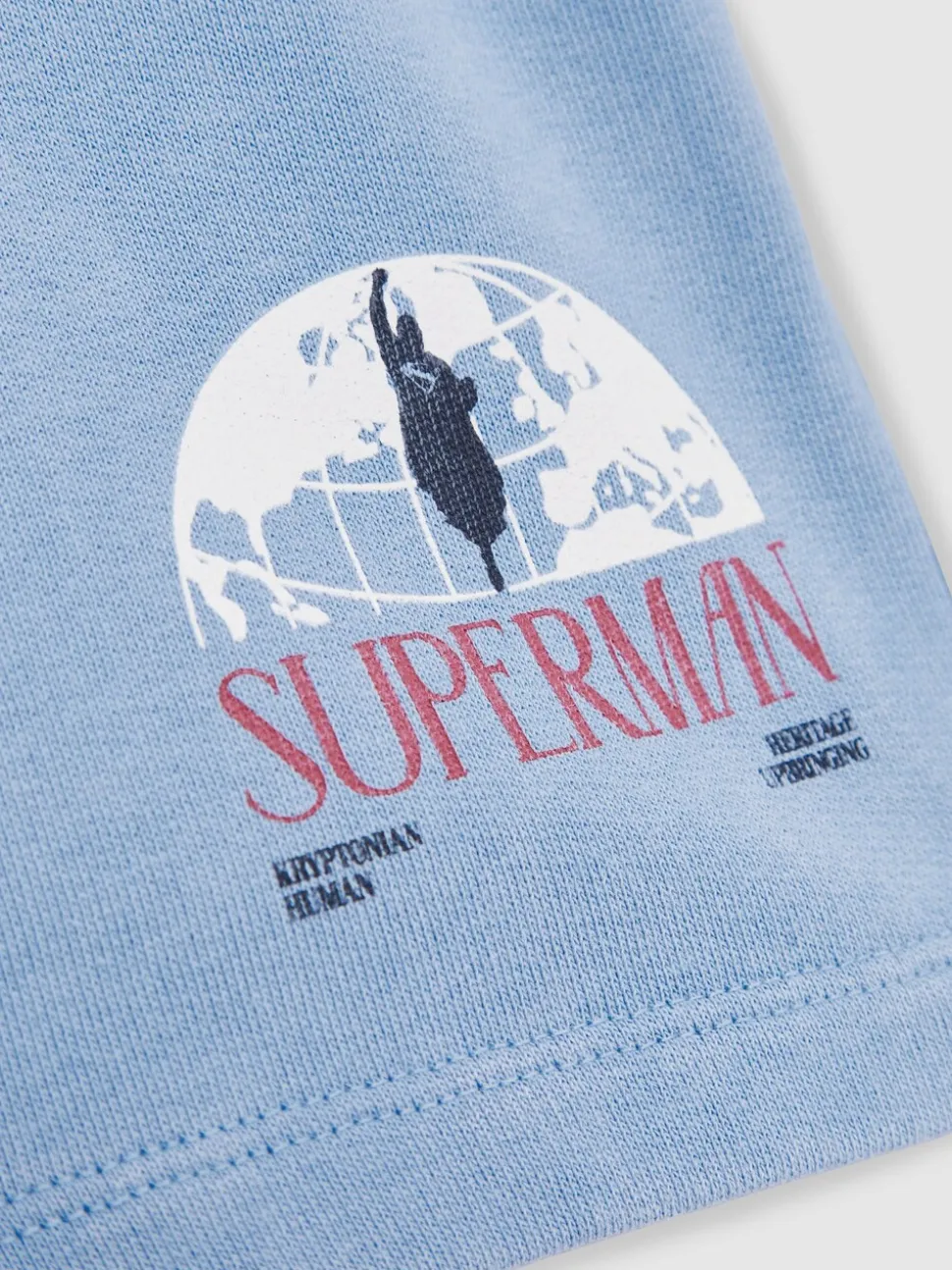 Superman | Reiss Logo-Print Shorts