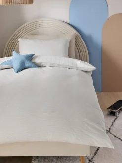 Superzachte 100% katoenen percale set van 200-draads dekbedovertrek en kussensloop