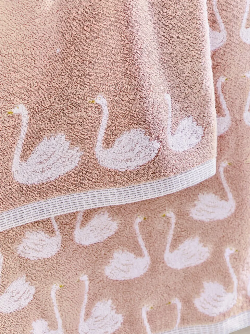 Swan 100% katoenen handdoek