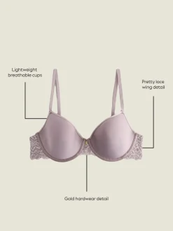 Taupe - Premium Ultiem Comfort Lichtgewicht Ademende T-shirt Beha