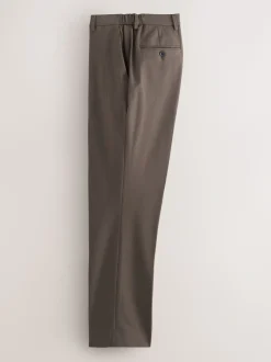 Taupe bruin - Aansluitend - Elasticated Waist Motionflex Stretch Smart Trousers