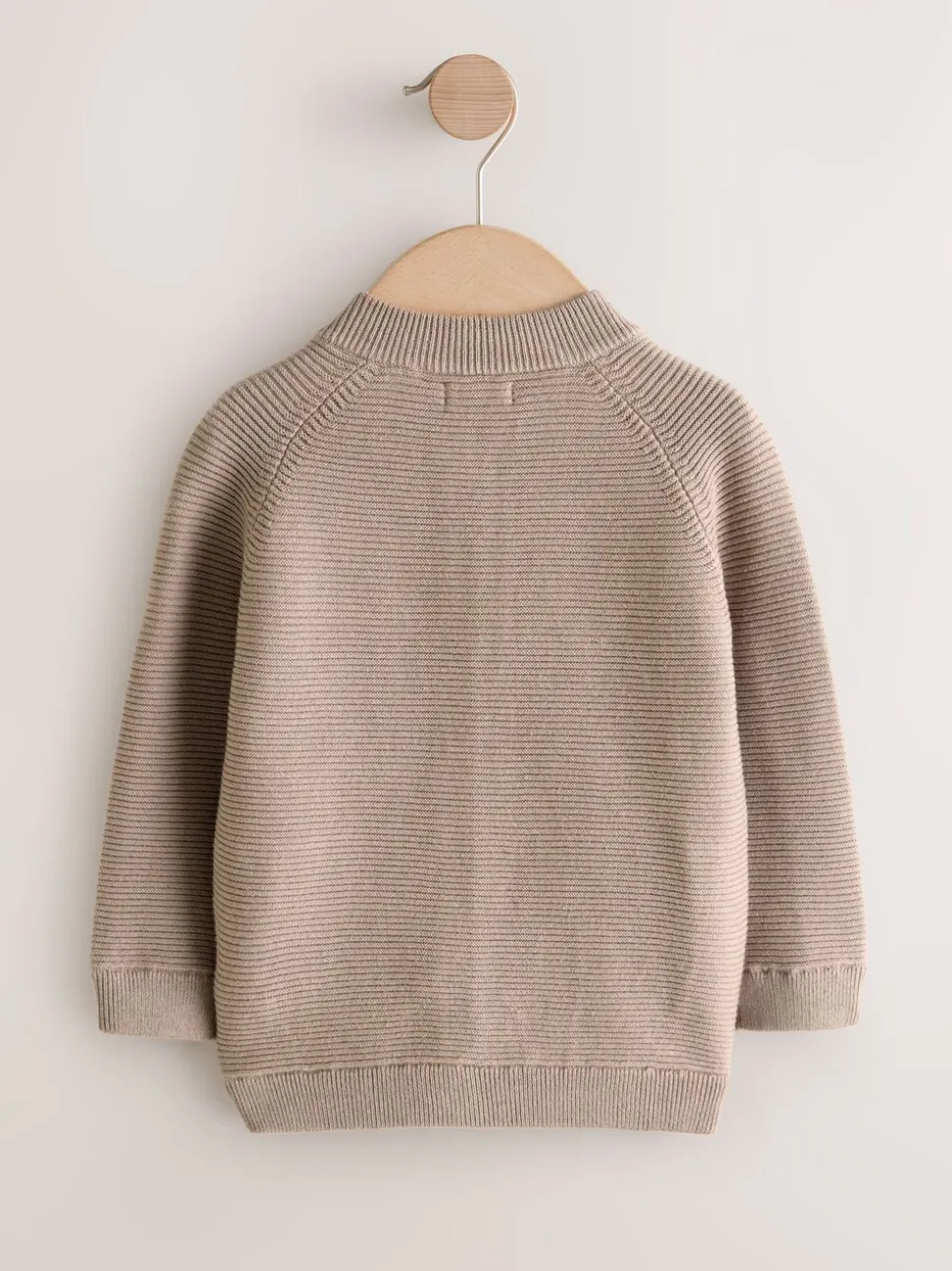 Taupe bruin - Vest met ritssluiting (3 mnd-7 jr)