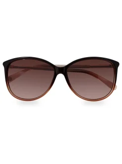 Ted Baker - Raven zonnebril in chocoladebruin