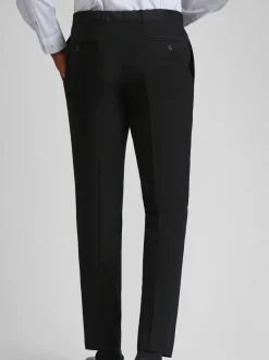 Ted Baker - Zwarte nauwaansluitende smokingbroek