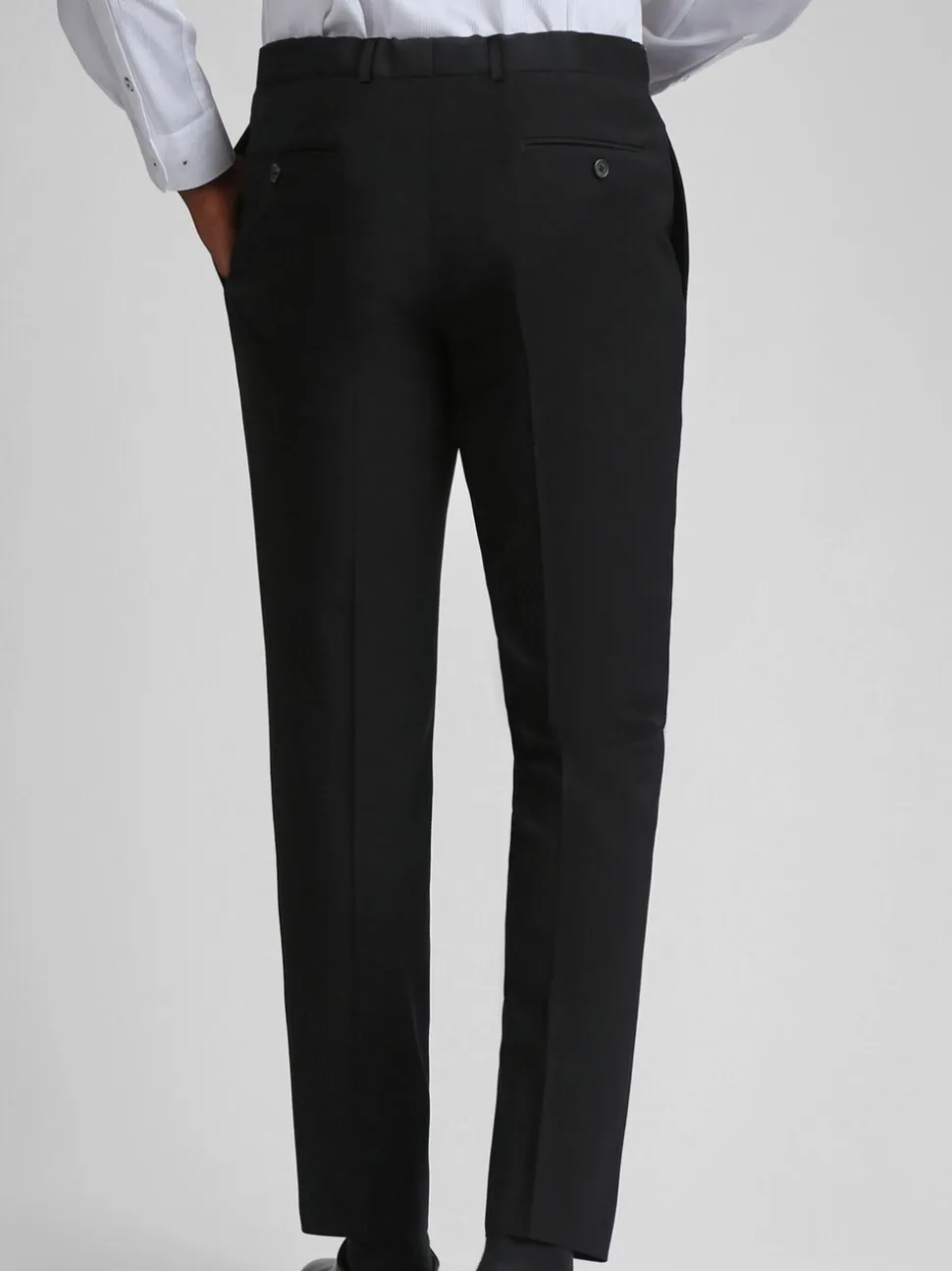 Ted Baker - Zwarte nauwaansluitende smokingbroek