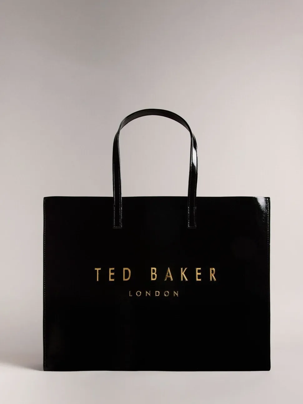 Ted Baker Crikon extra grote iconische tas met kreukeffect