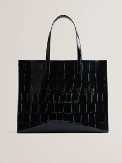 Ted Baker grote Allicon-tas met krokodilleneffect