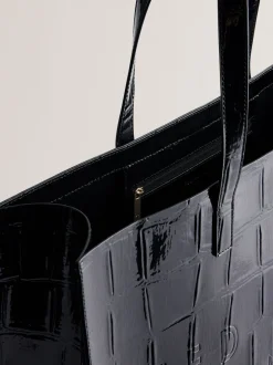 Ted Baker grote Allicon-tas met krokodilleneffect