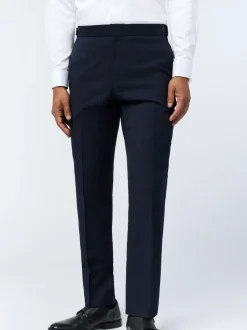 Ted Baker Tailoring - Blauwe smokingbroek