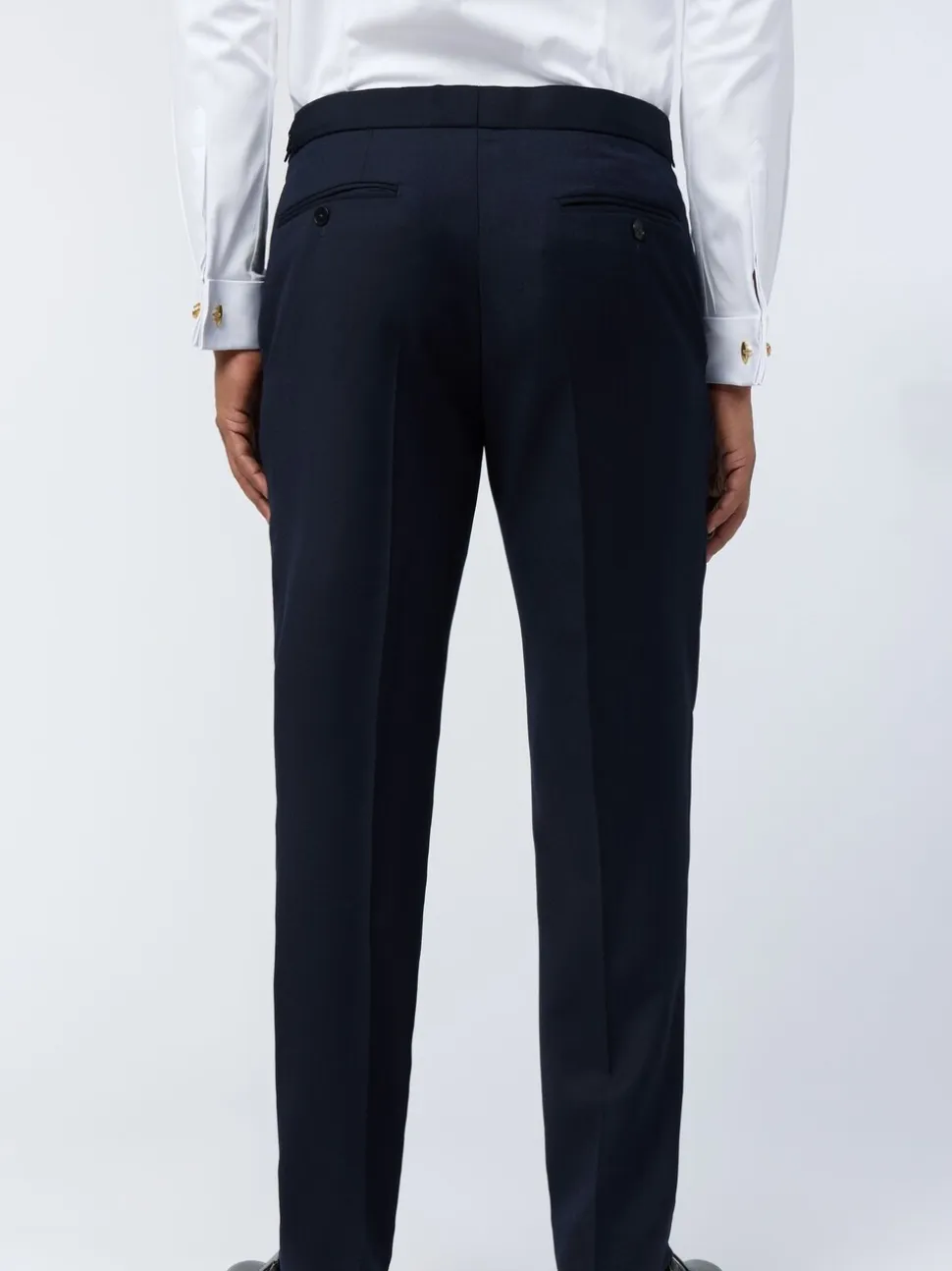 Ted Baker Tailoring - Blauwe smokingbroek