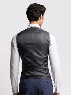 Ted Baker Tailoring Blauw premium Panama gilet