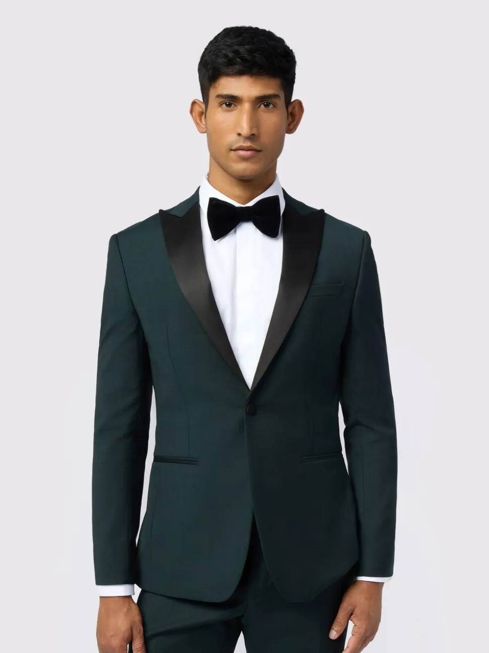 Ted Baker Tailoring Green Forest Tuxedo Jacket