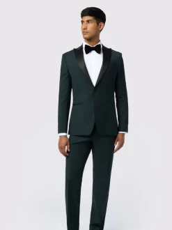 Ted Baker Tailoring Green Forest Tuxedo Jacket