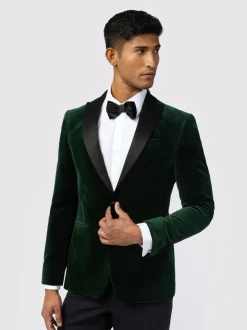 Ted Baker Tailoring Green Velvet Jacket