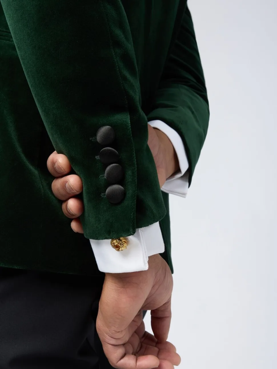 Ted Baker Tailoring Green Velvet Jacket
