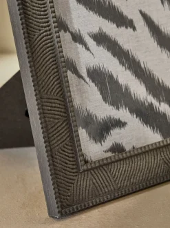 Textured Global Pattern Photo Frame