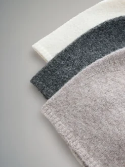 The Set 3 Pack Fine Knit Beanie