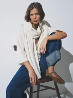 The Set 2 Pack Fine Knit Scarf Set