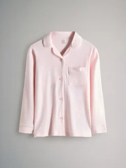 The Set 2 Pack Long Sleeve Viscose Jersey Pyjamas