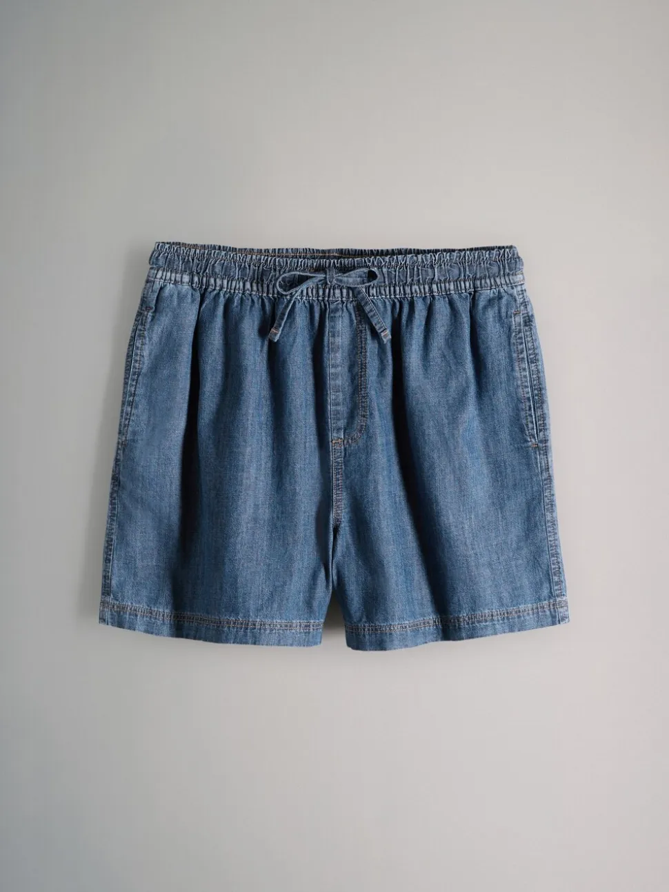 The Set 2 Pack Pull On Denim Shorts