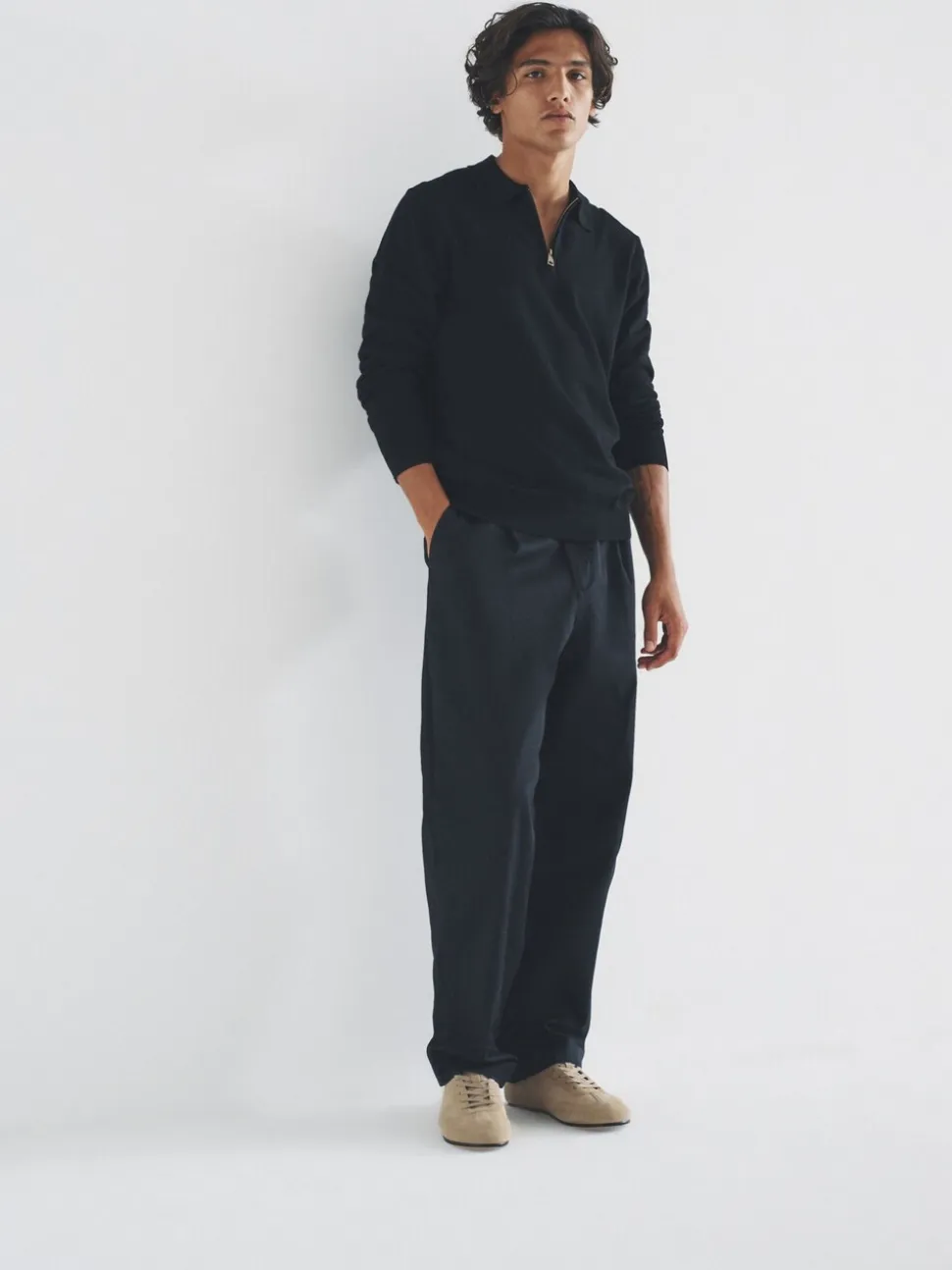 The Set 3 Pack Quarter Zip Neck Jumper