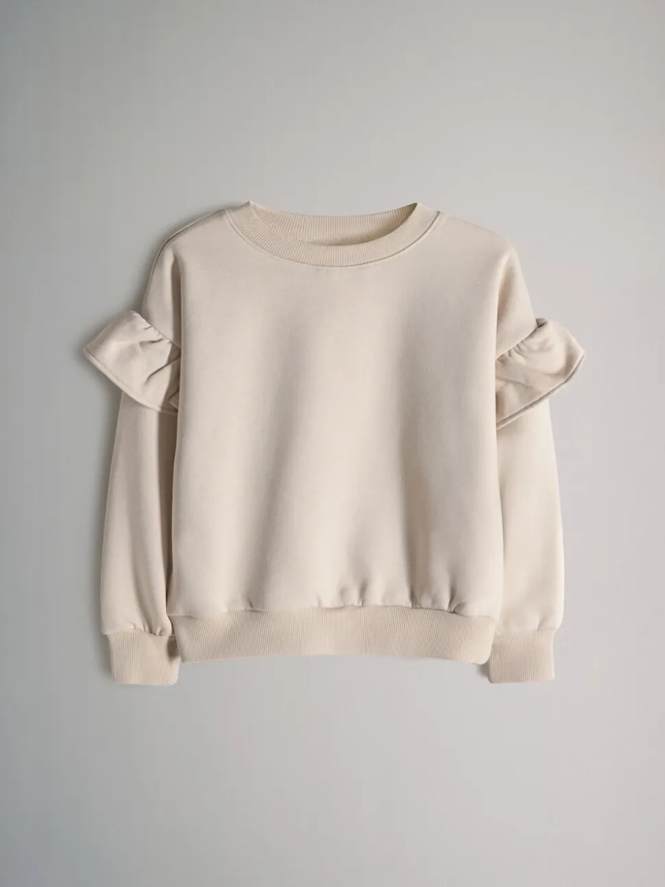 The Set 3 Pack Relaxed Frill Sleeve Sweatshirts