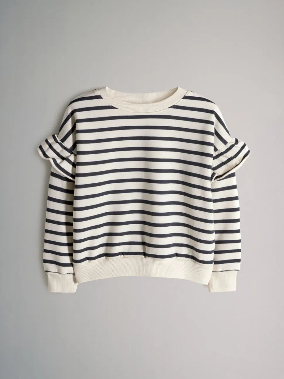 The Set 3 Pack Relaxed Frill Sleeve Sweatshirts
