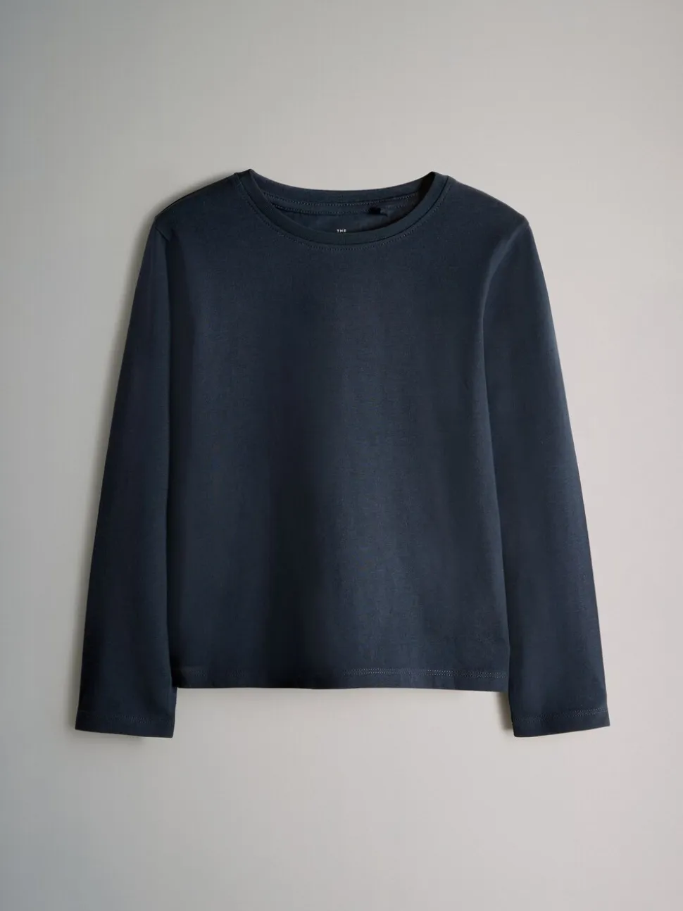 The Set Long Sleeve Cotton Jersey T-Shirt and Woven Bottom Pyjamas Set