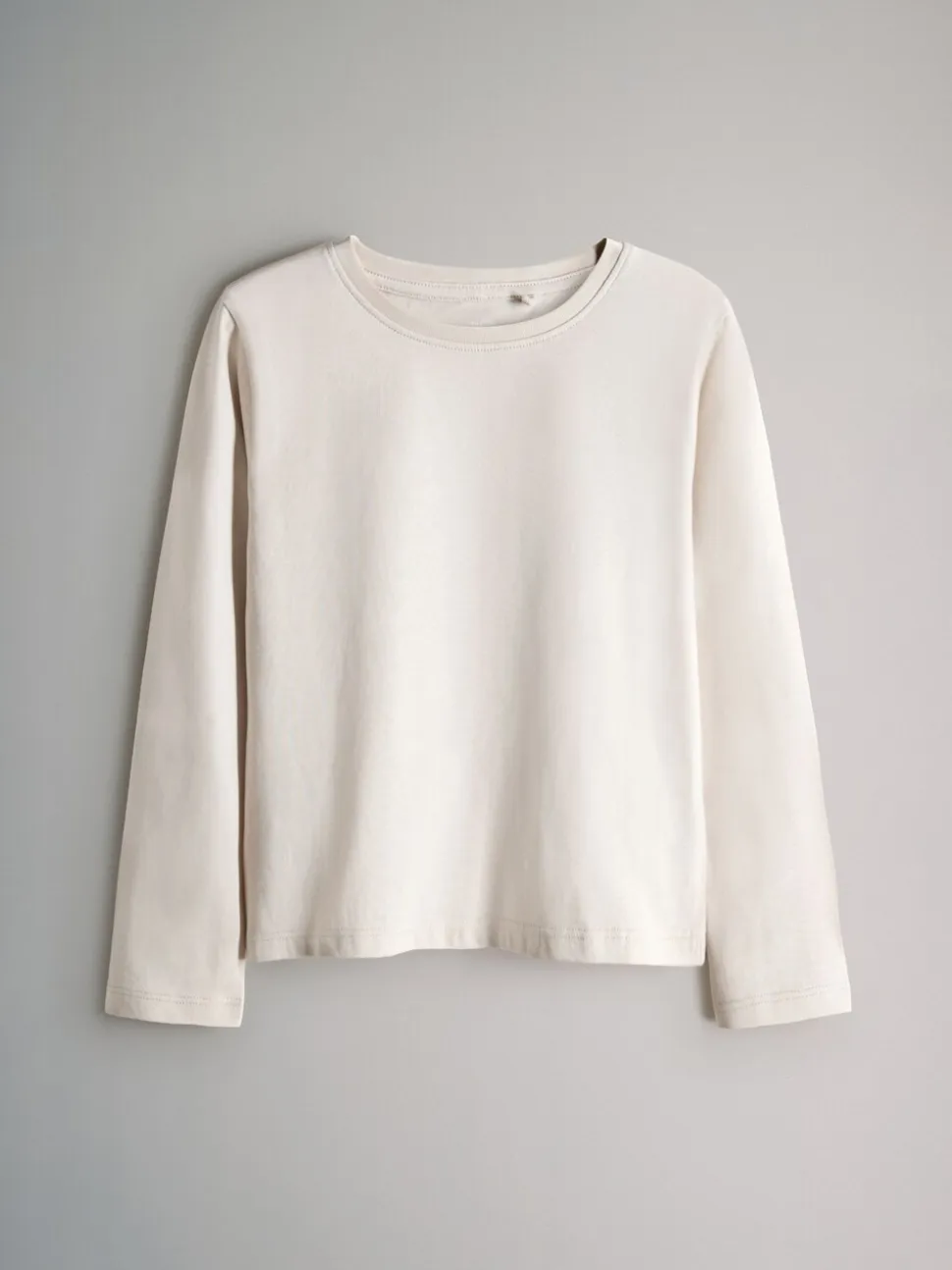 The Set Long Sleeve Cotton Jersey T-Shirt and Woven Bottom Pyjamas Set