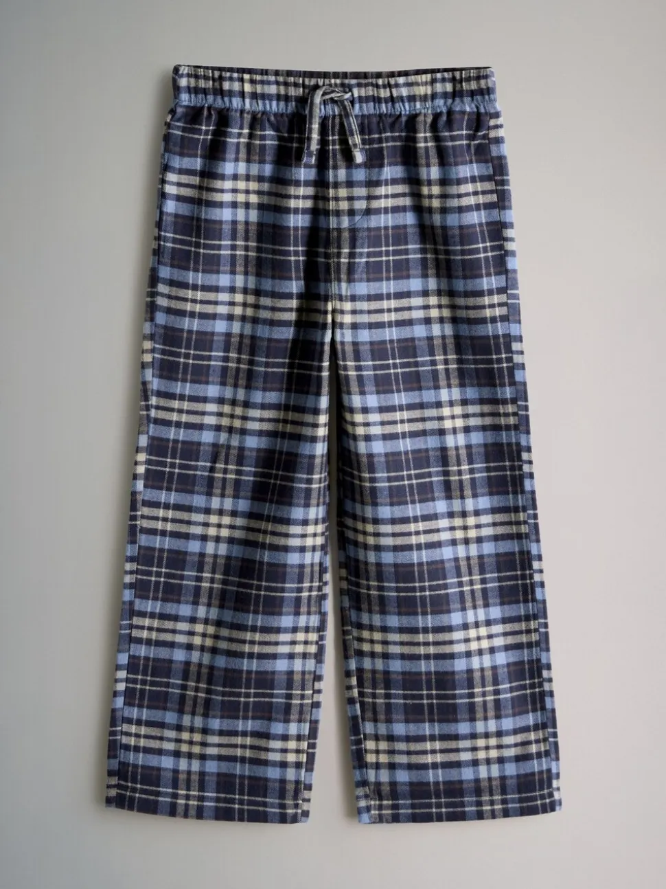 The Set Long Sleeve Cotton Jersey T-Shirt and Woven Bottom Pyjamas Set