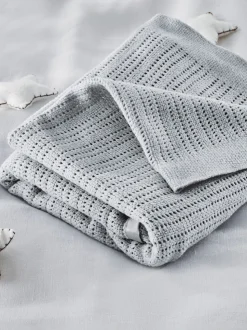 The White Company - Cellulaire satijnen winterdeken