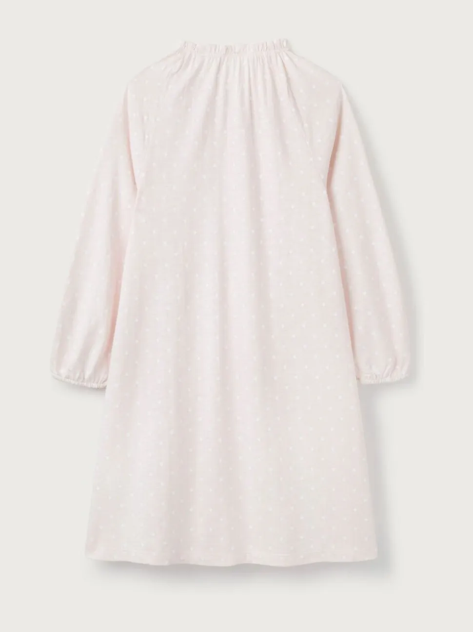 The White Company - Roze Jingles nachthemd met stippen