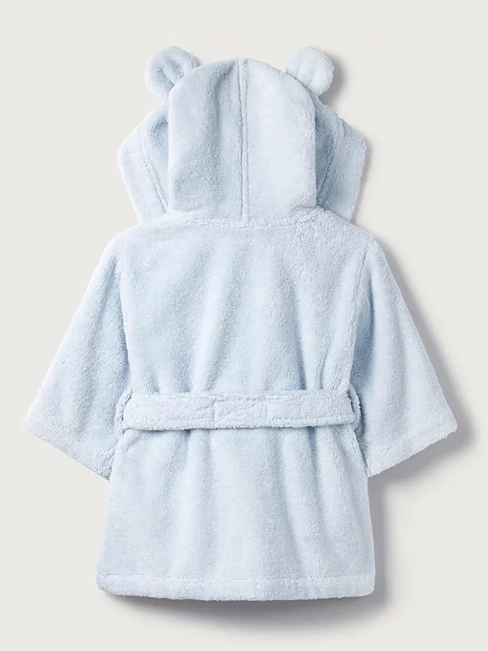The White Company Blue Bear Baby 100% Cotton Robe