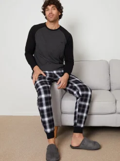 Threadbare pyjama van katoen