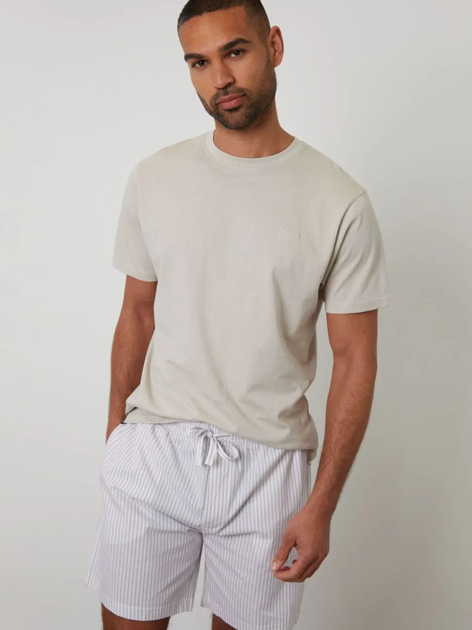 Threadbare Stripe Short Sleeve Pyjamas Set 2 Pack