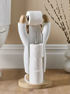 Toiletrolhouder en opberger
