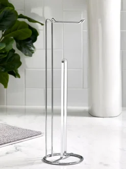 Toiletrolhouder van metalen draad