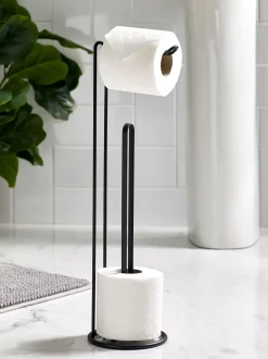 Toiletrolhouder van metalen draad