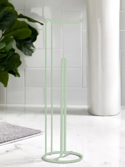 Toiletrolhouder van metalen draad