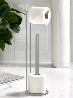 Toiletrolhouder van metalen draad