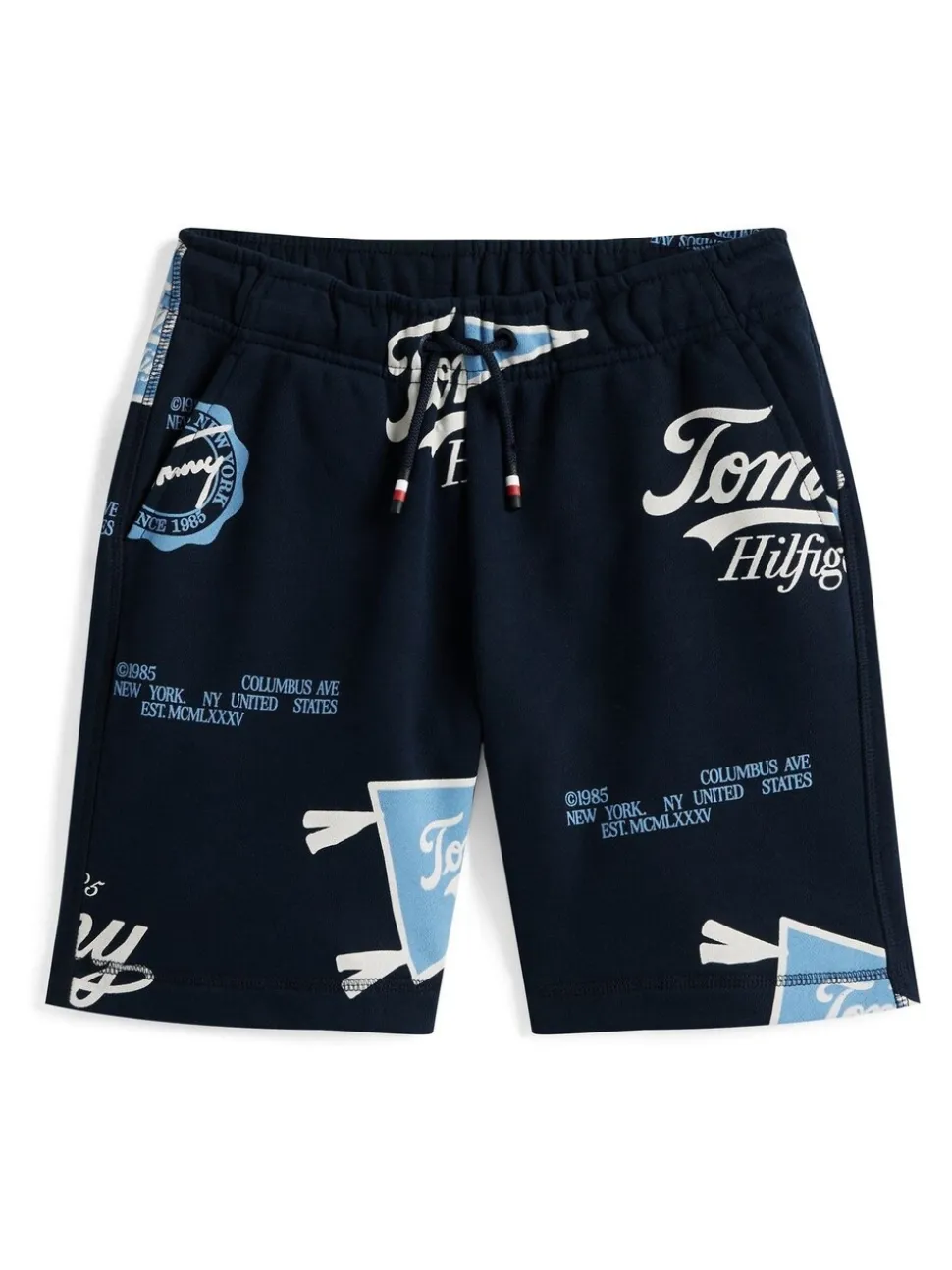 Tommy Hilfiger All-Over Logo Print Sweat Shorts