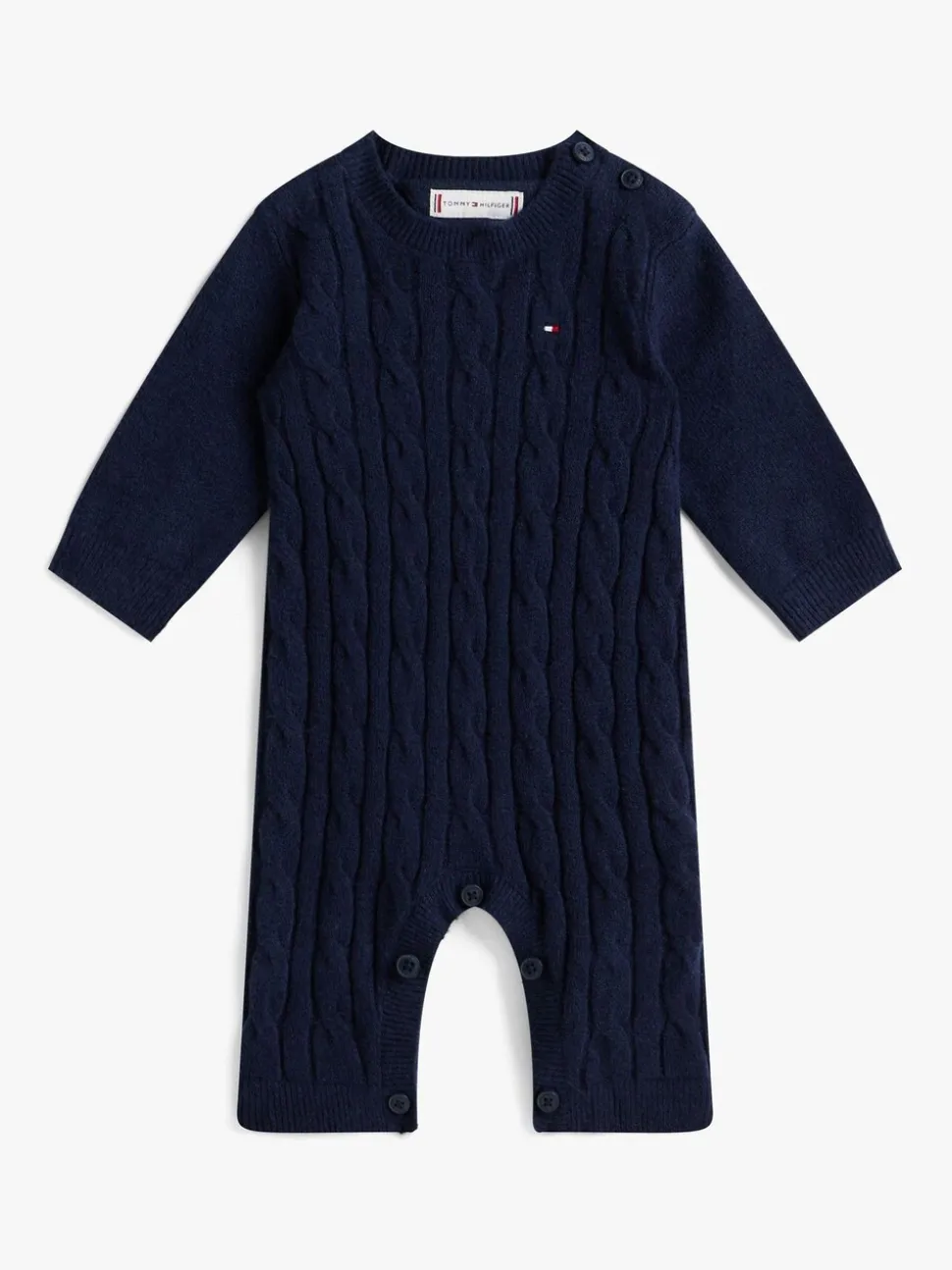 Tommy Hilfiger Cable Knit Relaxed Bodysuit