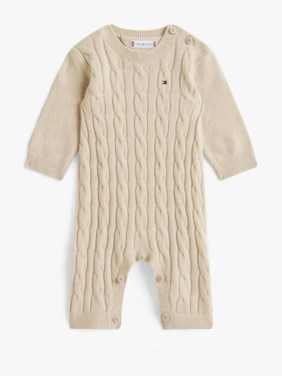 Tommy Hilfiger Cable Knit Relaxed Bodysuit