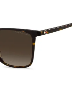 Tommy Hilfiger Cat Eye Sunglasses in Havana