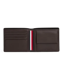Tommy Hilfiger Corporate Leather Card And Coin Wallet